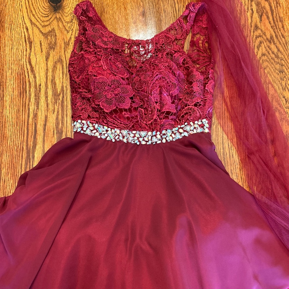 Dancing Queen formal dress with lace bodice